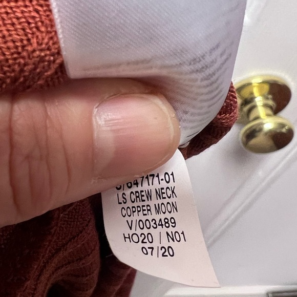 Old Navy Womens Size large Tall Copper Knit Dress - Picture 9 of 10